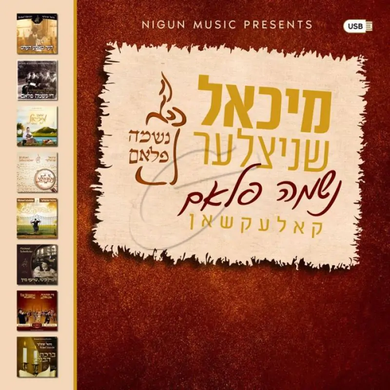 מיכאל שניצלער - נשמה פלאם קאלעקשאן USB