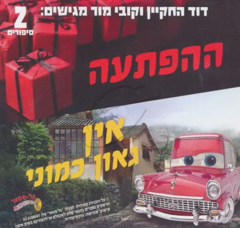 דוד החקיין - ההפתעה - אין גאון כמוני